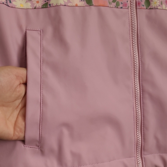 Floral Pink Kids Jacket - Picture 5 of 11